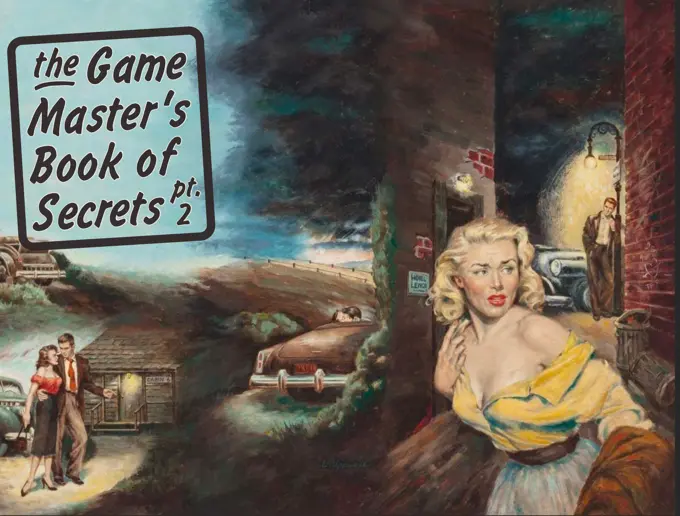 Illustration form the book showing a blond woman